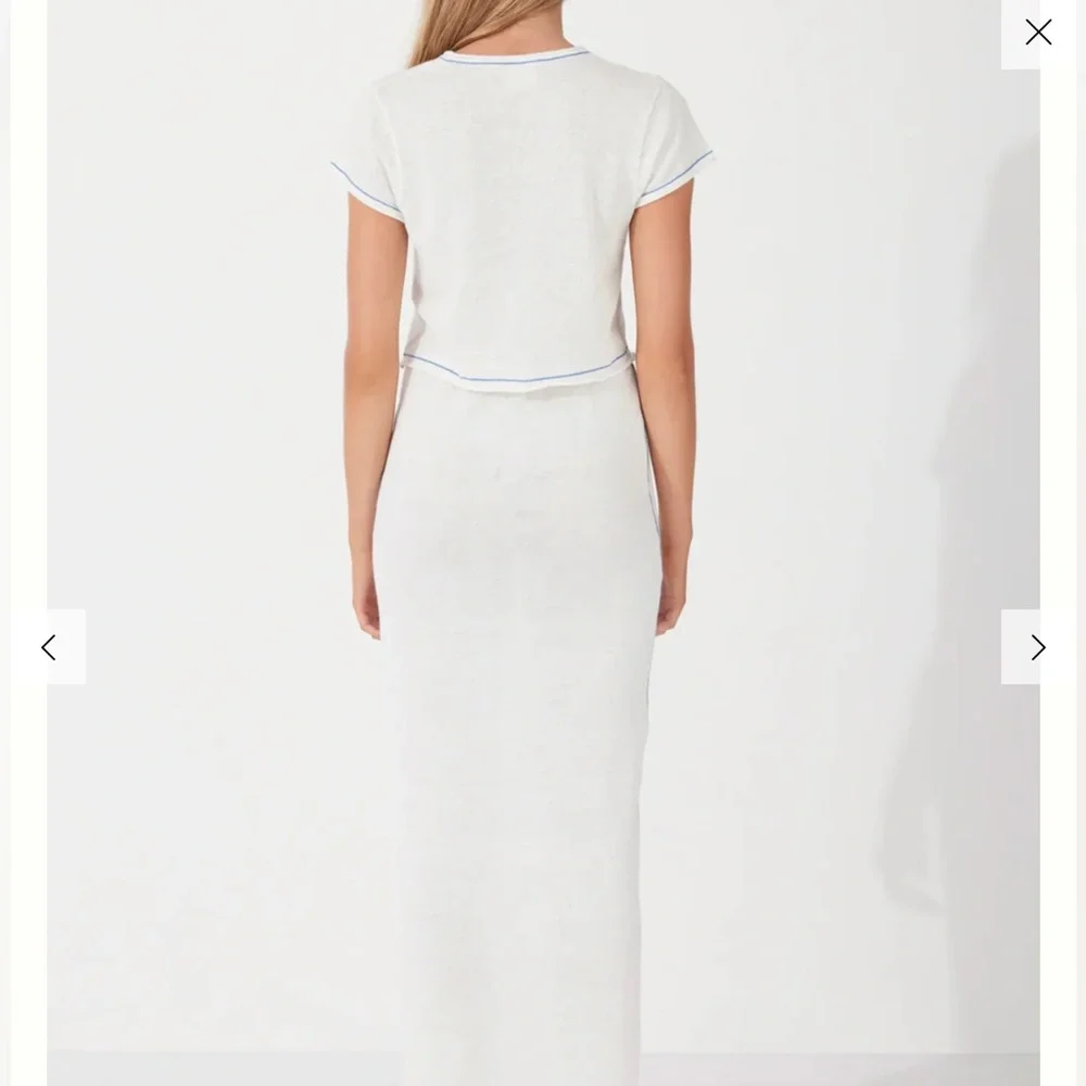 Zulu & Zephyr Milk Contrast Knit Set NWT Skirt and Top - Picture 10 of 10